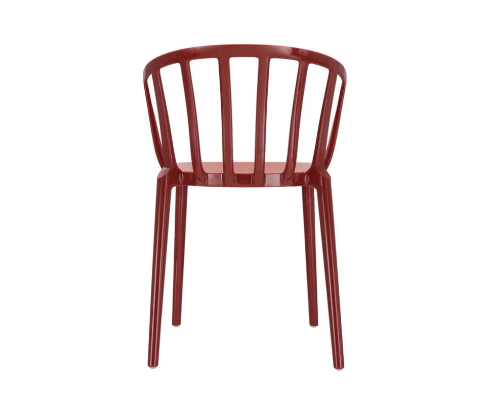Venice Stol | Glossy Burgundy