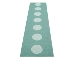 Vera Pop Gångmatta Jade/Pale Turquoise 70x280