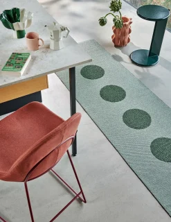 Vera Pop Gångmatta Leaf/Misty Mint 70x280