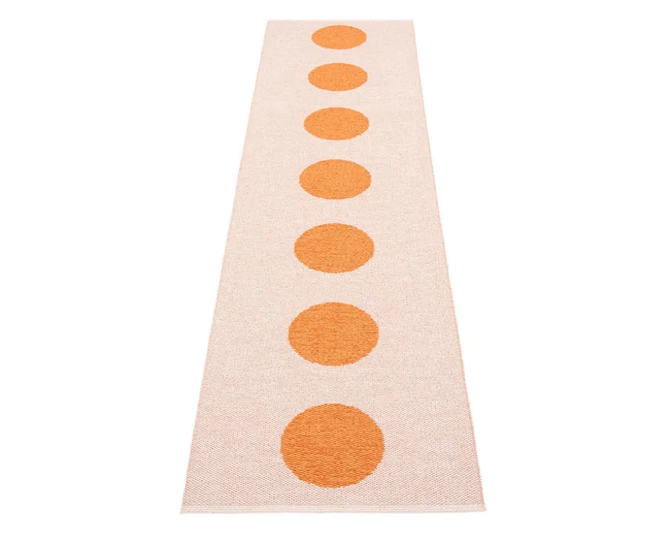 Vera Pop Gångmatta Pale Orange/Pearl Pink 70x280