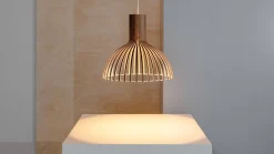 Victo small 4251 taklampa Valnöt