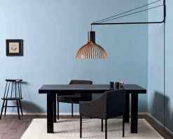 Victo 4250 taklampa Valnöt