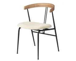Violin Dining Chair |  Klädd Sits / Ek