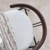 Violin Dining Chair  |  Klädd Sits / Valnöt