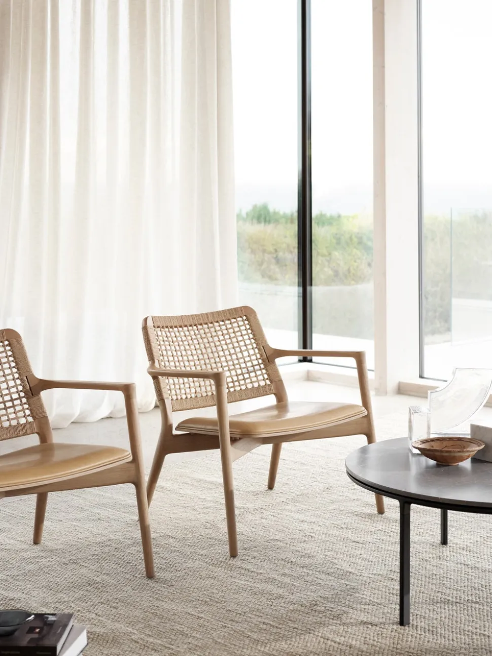 Vipp 488 Cabin Lounge Chair | Light Oak
