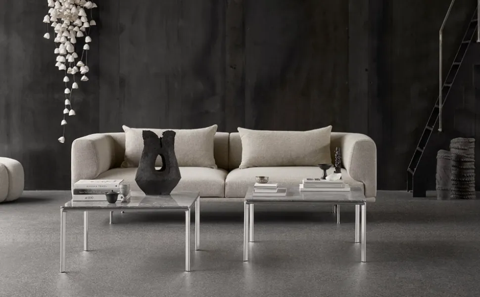 Vipp632 Chimney Soffa 3-sits | Wavy Off White/Light Grey