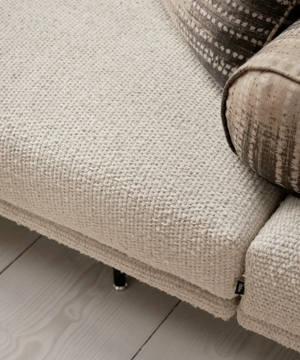 Vipp632 Chimney Soffa 3-sits | Wavy Off White/Light Grey