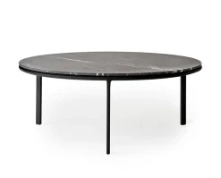 Vipp 425 Coffee table, Ø90 | Marmor, Pietra Grey