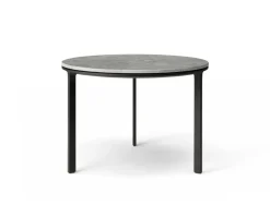 Vipp 423 Coffee Table Ø60 | Marmor, Sky Grey