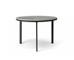 Vipp 423 Coffee Table Ø60 | Marmor, Sky Grey