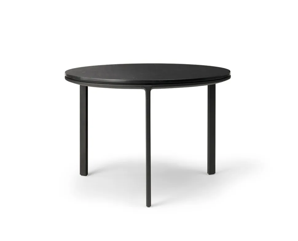 Vipp 423 Coffee Table Ø60 | Marmor, Svart