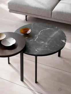 Vipp 423 Coffee Table Ø60 | Marmor, Svart