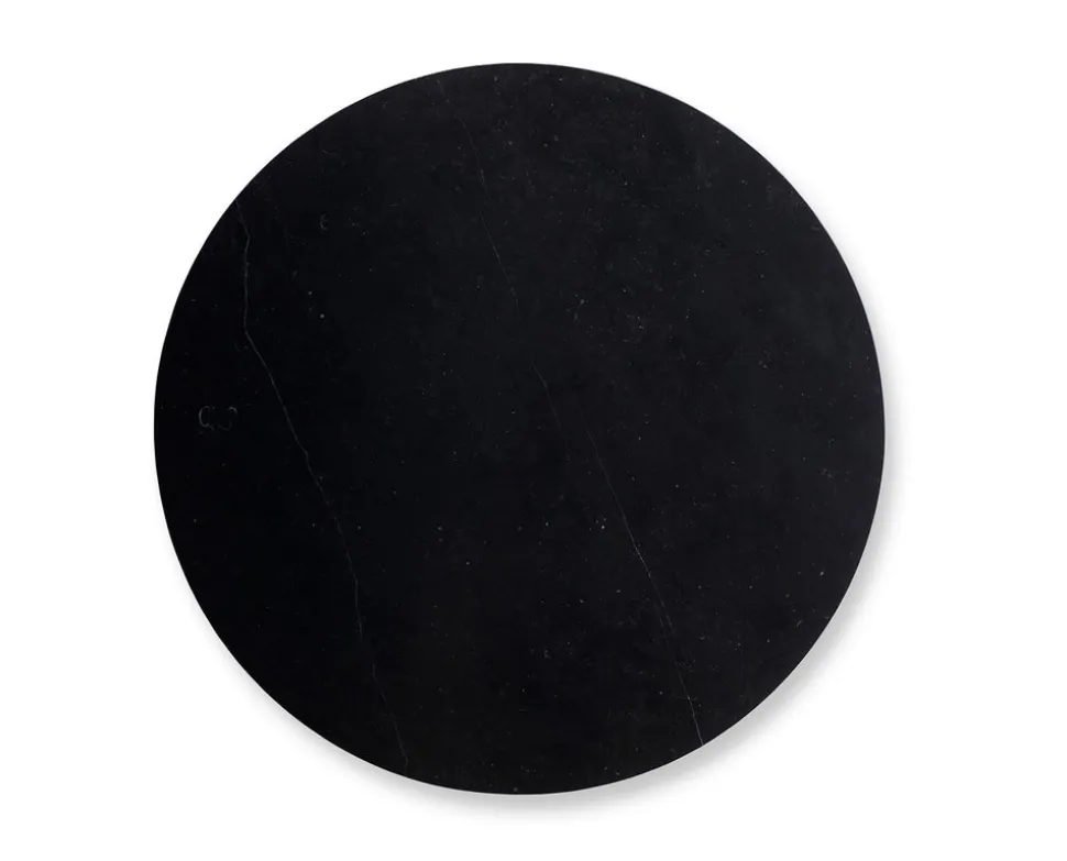 Vipp 423 Coffee Table Ø60 | Marmor, Svart
