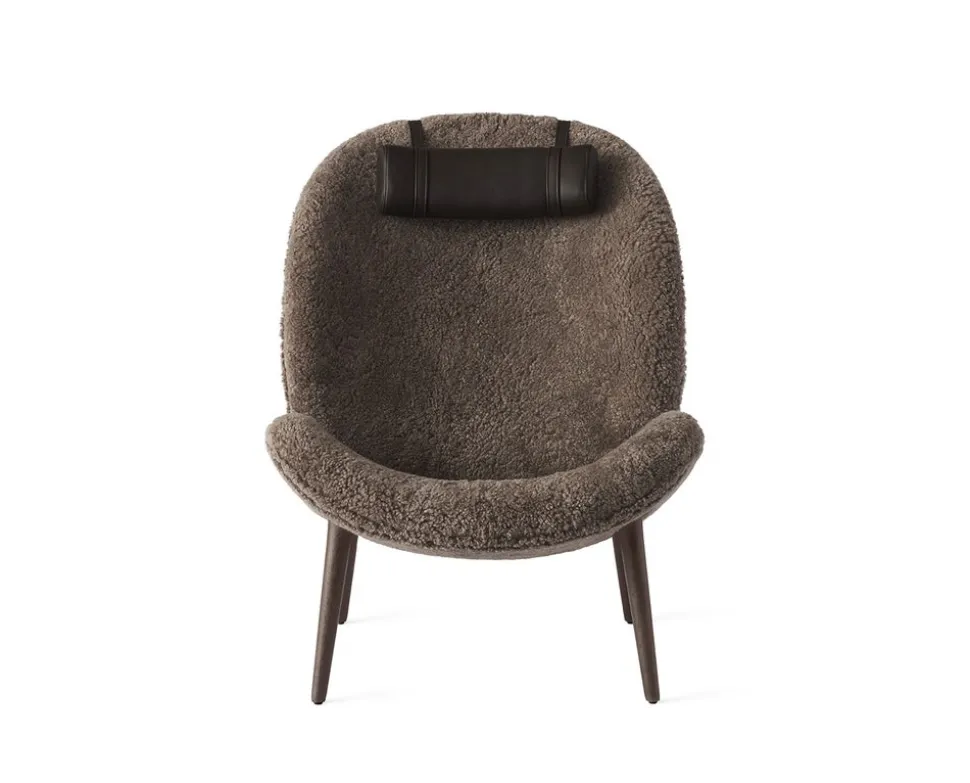 Vipp 466 Lodge Lounge Chair | Fårskinn Curly 07