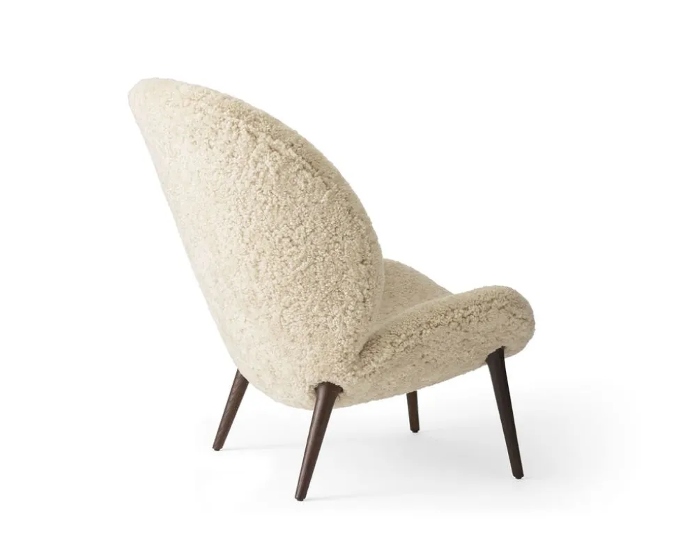 Vipp 466 Lodge Lounge Chair | Fårskinn Curly 09