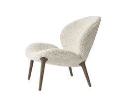 Vipp 469 Lodge Lounge Chair | Fårskinn Curly 09