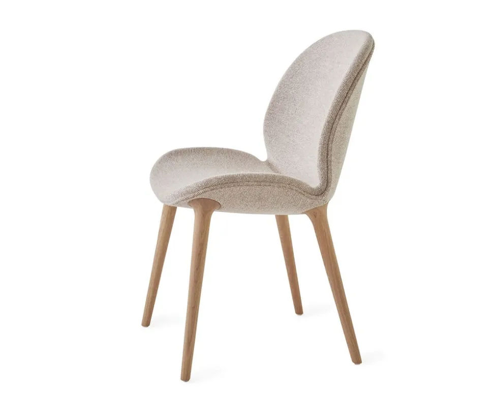 Vipp 462 Lodge Stol | Ljus Ek | Brook Beige/Chestnut
