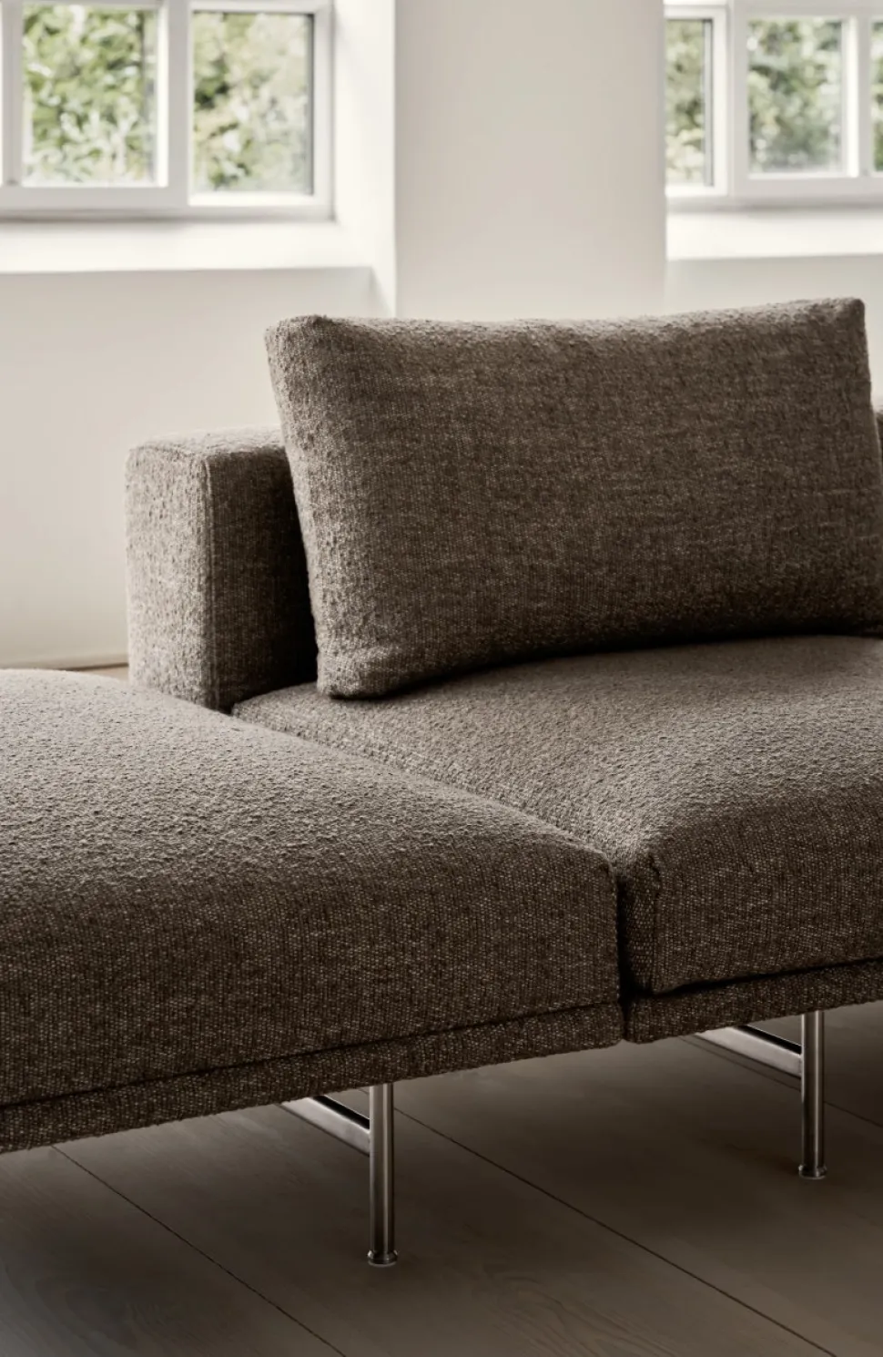 Vipp610 Loft Soffa 3-sits | Bark Off White/Light Grey