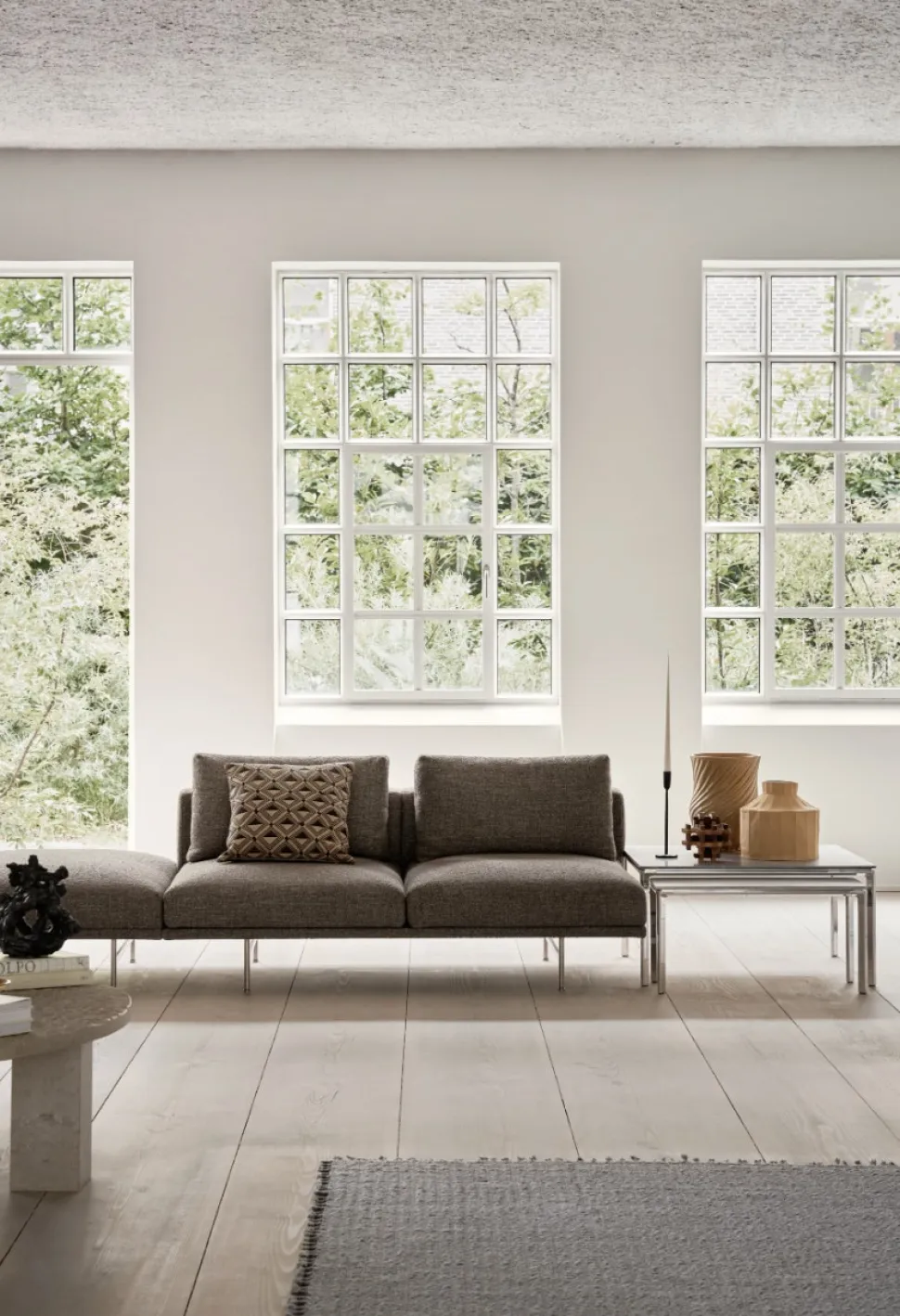 Vipp610 Loft Soffa 3-sits | Brook Grey/Melange