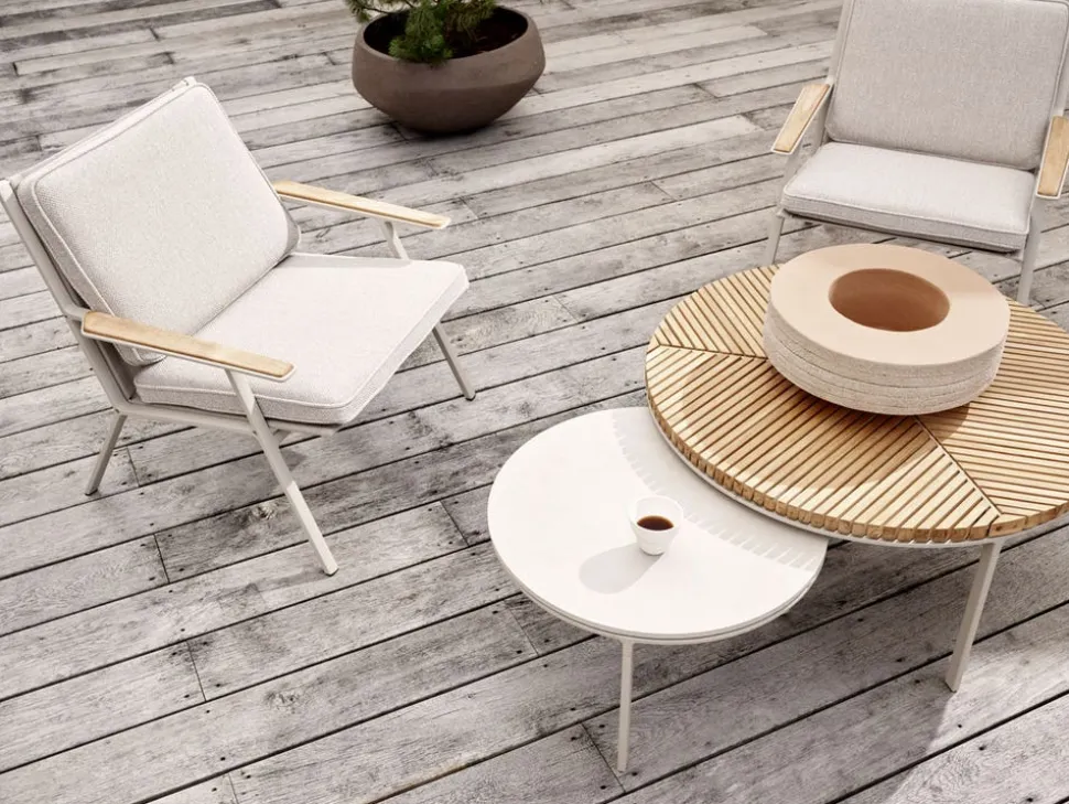 Vipp 714 Open-Air Soffbord Ø60 | Keramik