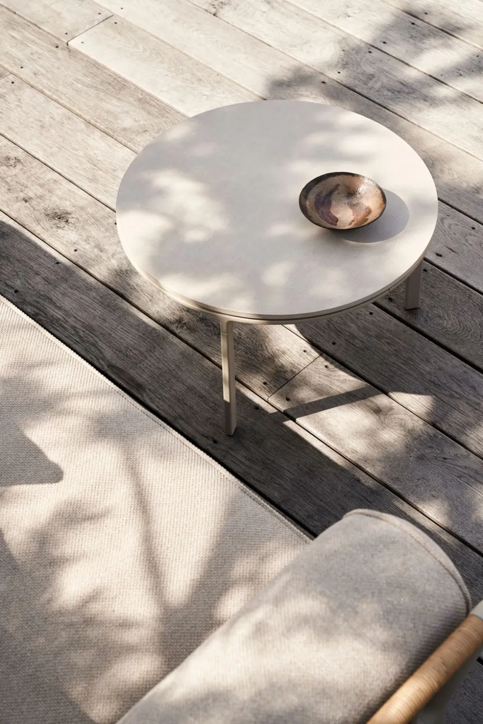 Vipp 714 Open-Air Soffbord Ø60 | Keramik