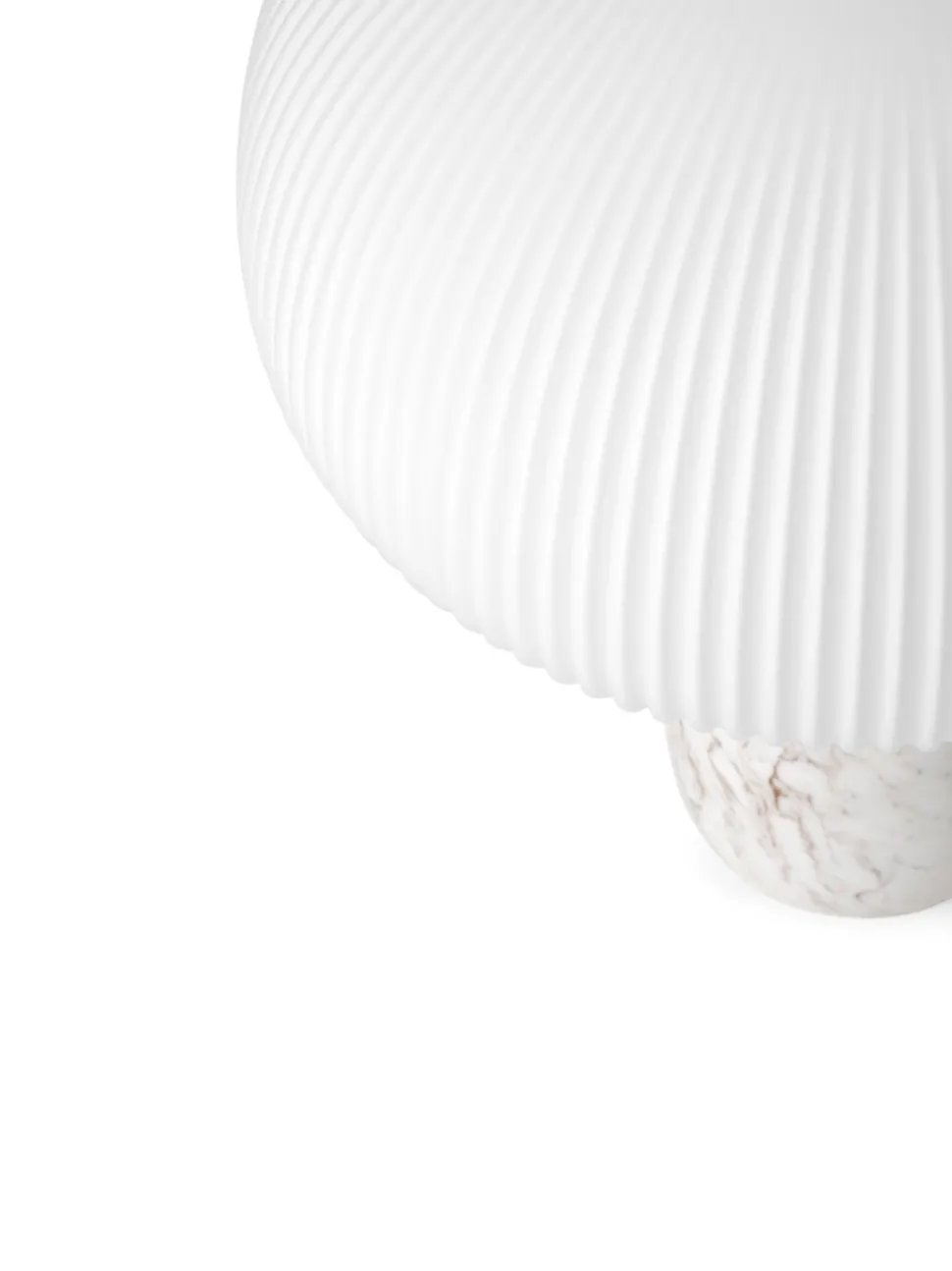 Vipp 592 Sculpture Bordslampa | Large | Vit marmor