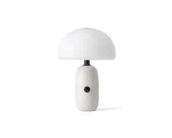 Vipp 591 Sculpture Bordslampa | Small | Vit marmor