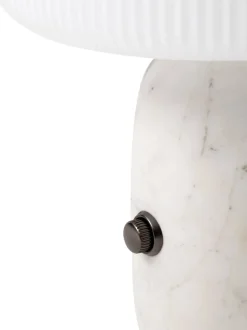 Vipp 591 Sculpture Bordslampa | Small | Vit marmor