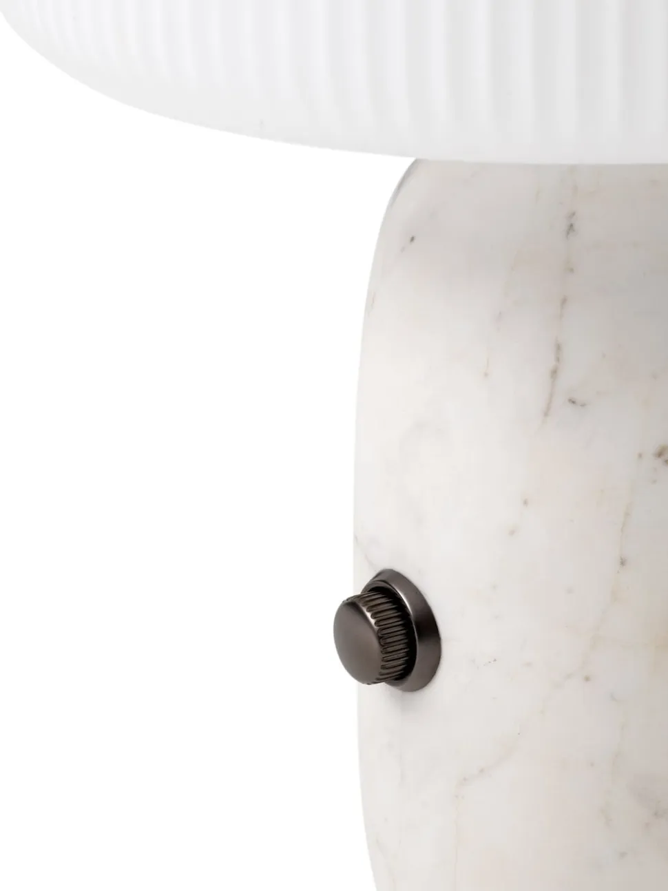 Vipp 591 Sculpture Bordslampa | Small | Vit marmor