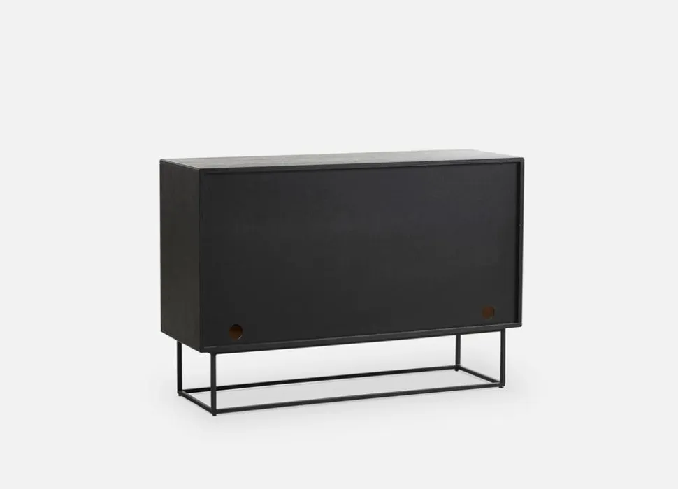 Virka Sideboard Hög | Svart / Vitpig.