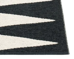 Vivi gångmatta Black 70x150