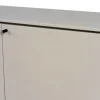 Volt Sideboard Täckta Dörrar | Beige / Rostfritt