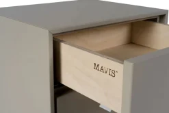 VOLT Sängbord Vägghängt | Beige / Svart