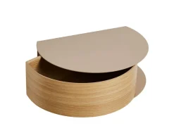 Wallie Vägghylla Ek / Gråbeige