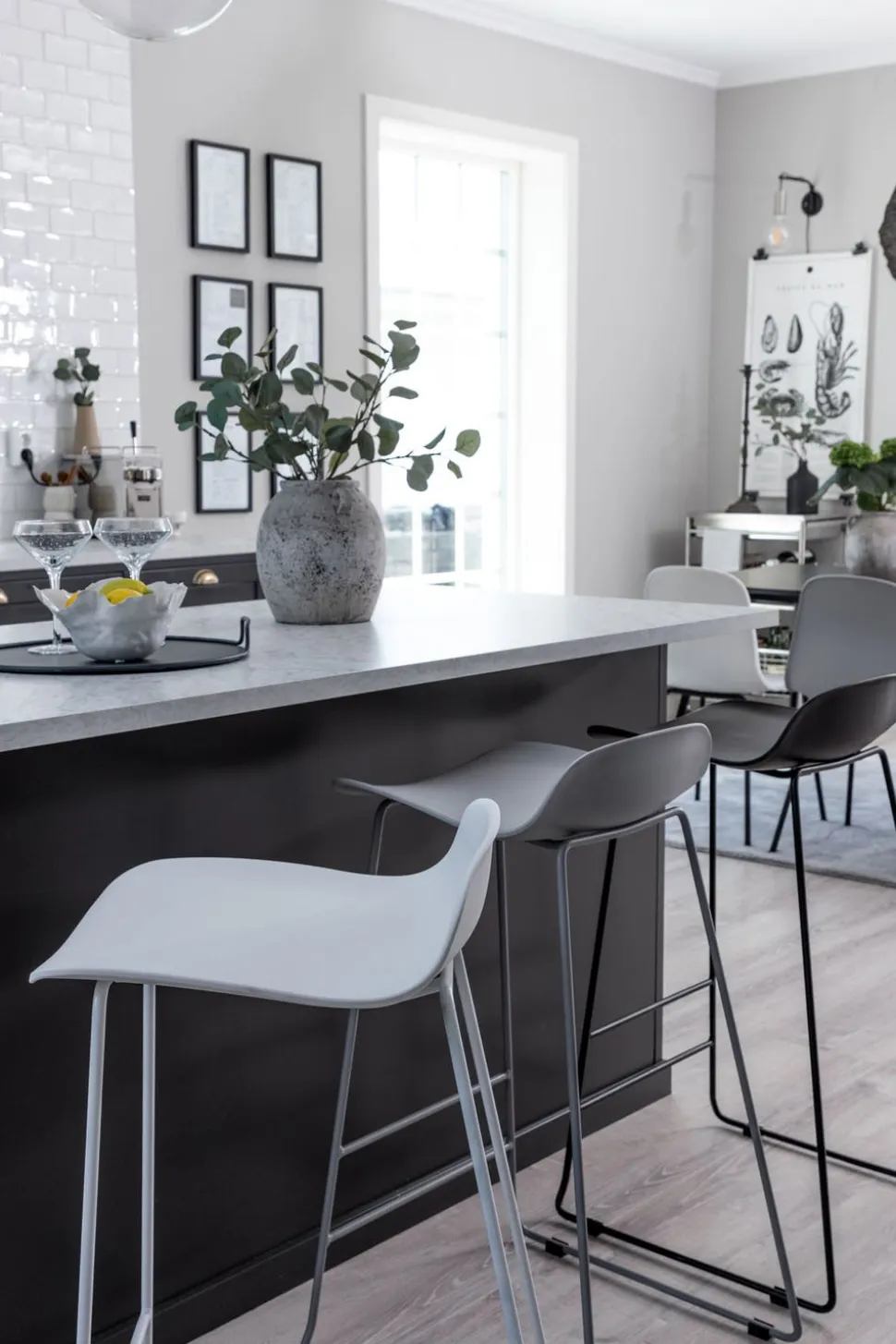 Wave Barstol | Svart