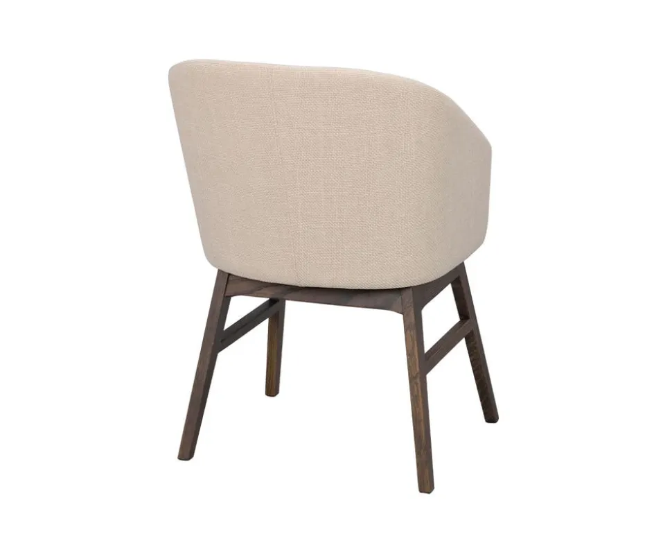Windham Karmstol | Beige / Brun Ek