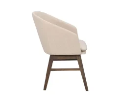 Windham Karmstol | Beige / Brun Ek