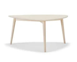Yngve Soffbord | 90x90 | Ljus, mattlackad björk