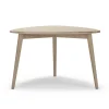 Yngve Soffbord | 75x75 | Vitoljad ek