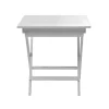 York Cafebord | Vit Mahogny