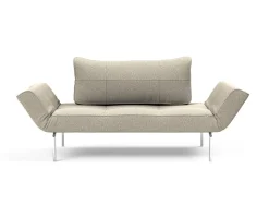 Zeal Bäddsoffa | 539 Bouclé Beige, Strawben
