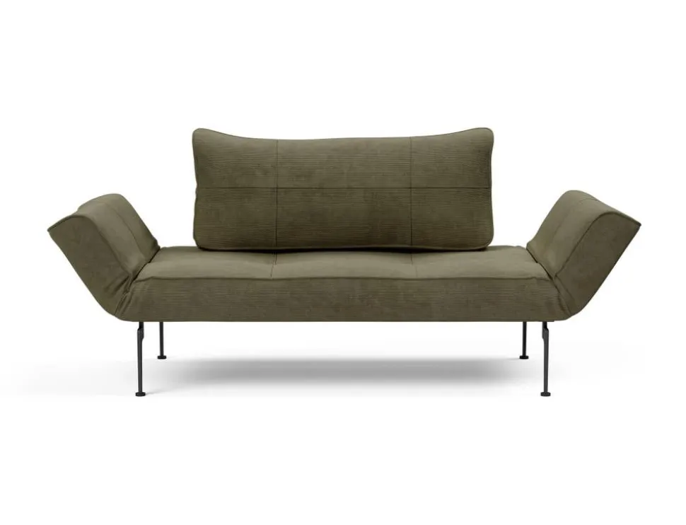 Zeal Bäddsoffa | 316 Cordufine Pine Green, Laserben