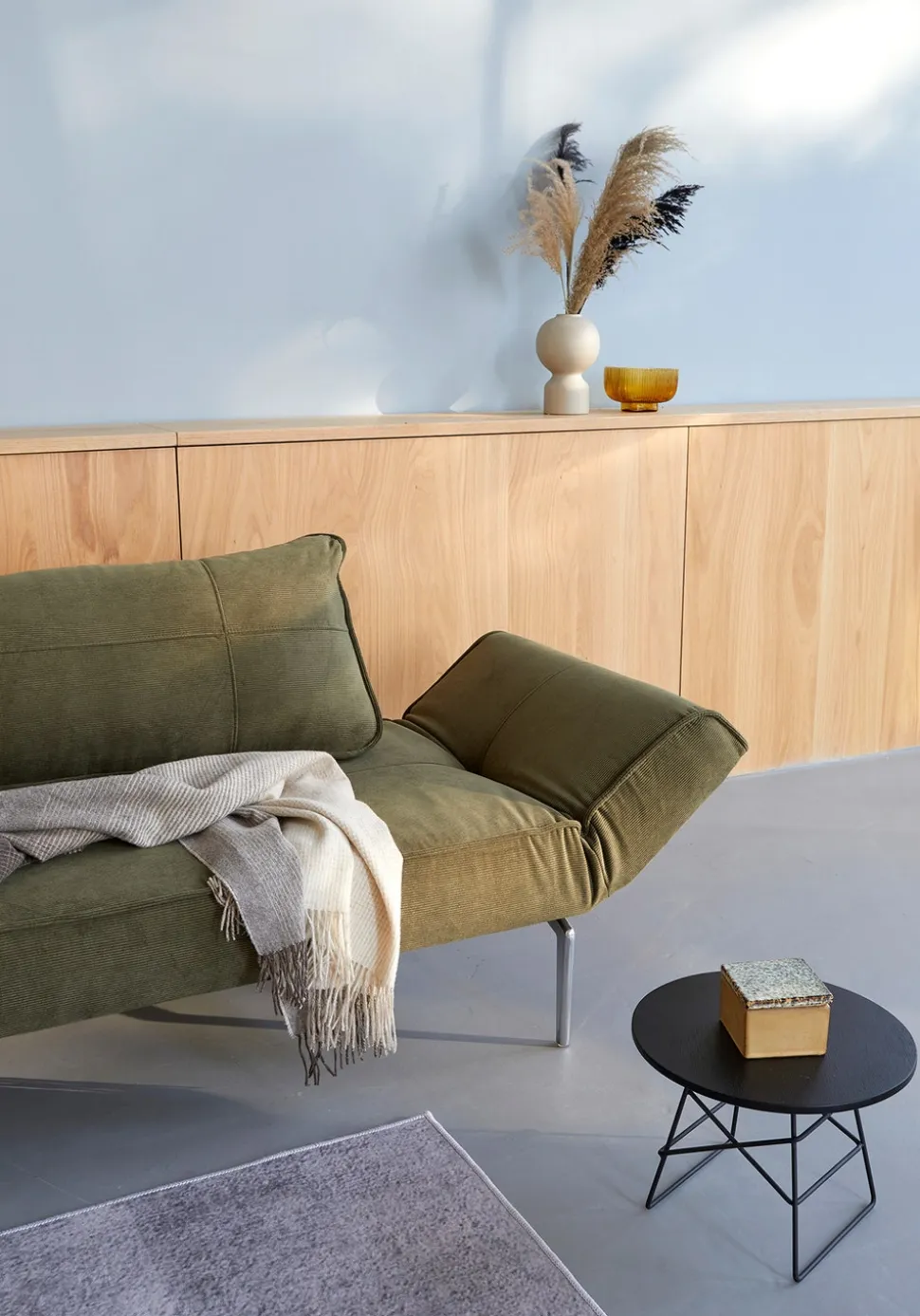 Zeal Bäddsoffa | 316 Cordufine Pine Green, Strawben