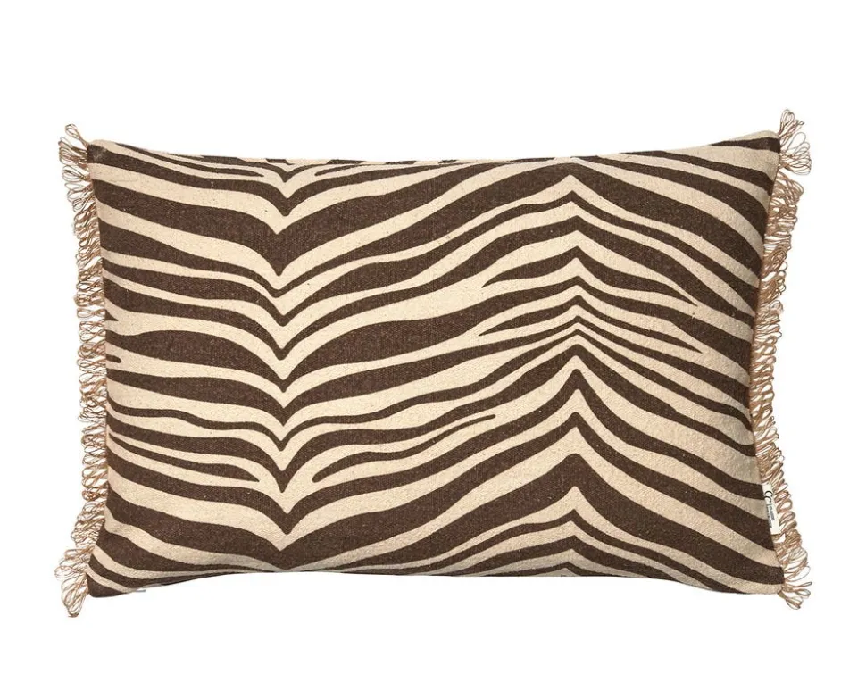 Zebra Kudde 40x60 Brun