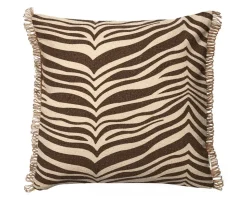 Zebra kudde 50x50 Brun