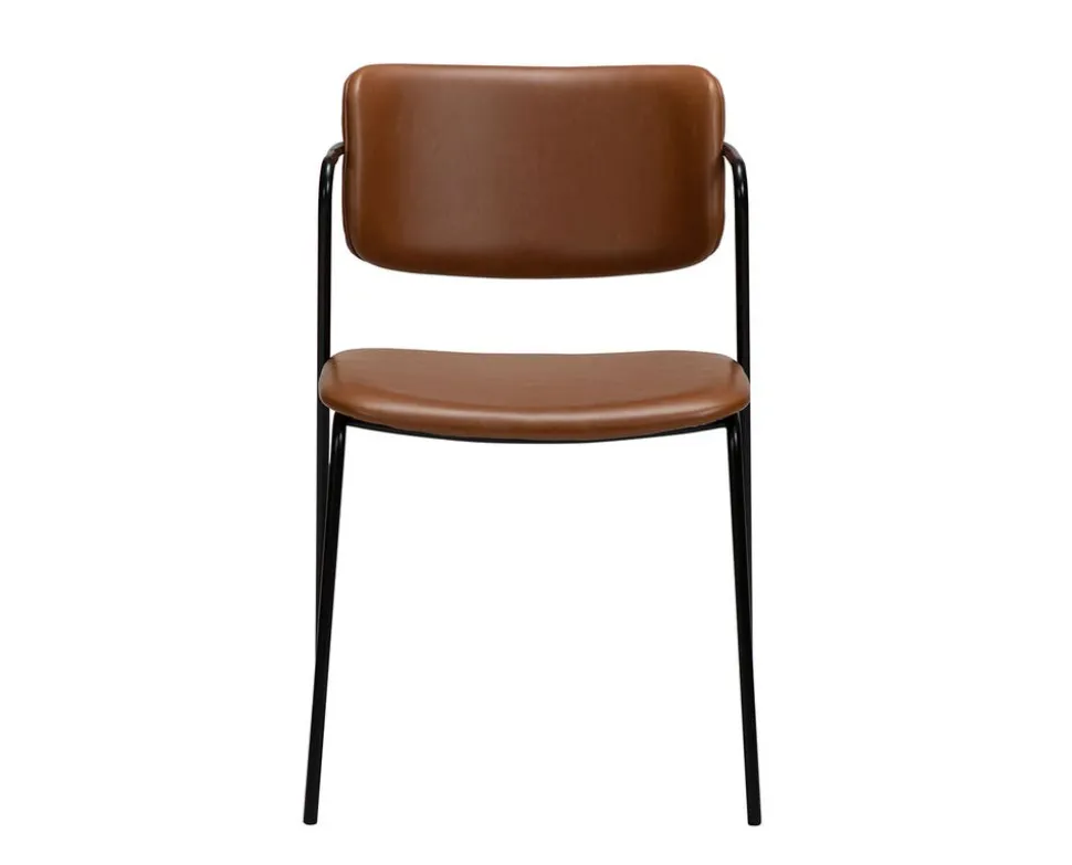 Zed Stol | Light Brown Konstläder