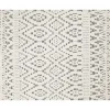 Zelbio matta white/ black 140x200