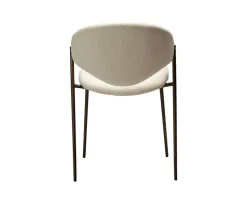 Zone Stol | Simply Beige Bouclé | Antique Brass